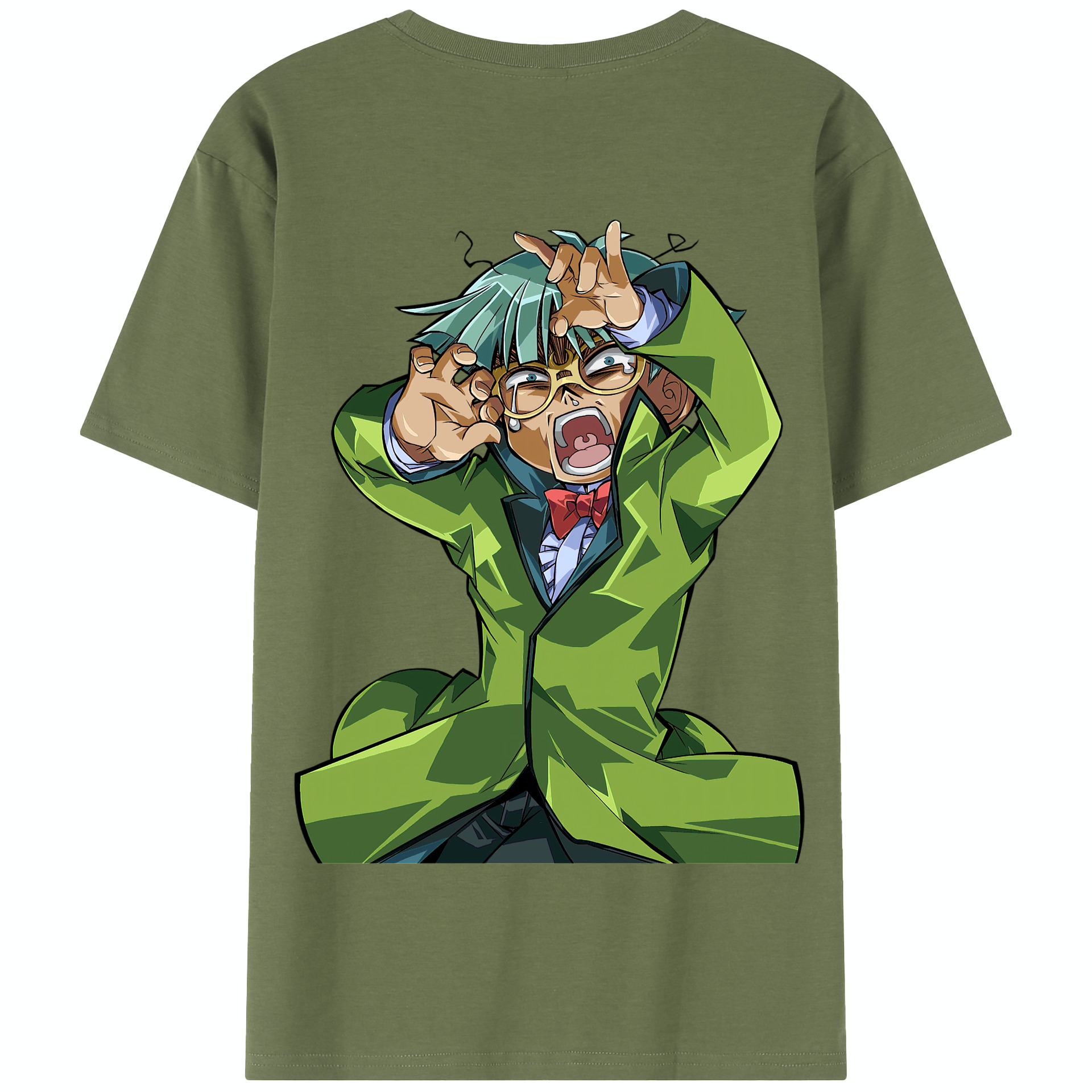 （画像用） 遊☆戯☆王 Yu-Gi-Oh! 綿100％半袖Tシャツ（背面プリント）